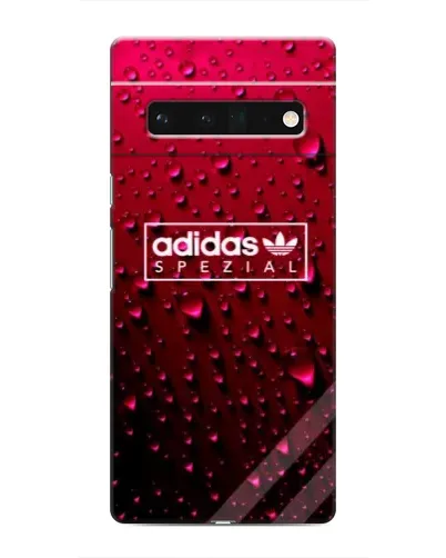 Чехол для Google Pixel 6 Pro с картинкой «Adidas Gold Marble»