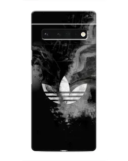 Чехол для Google Pixel 6 Pro с картинкой «Абстрактный дым Adidas»