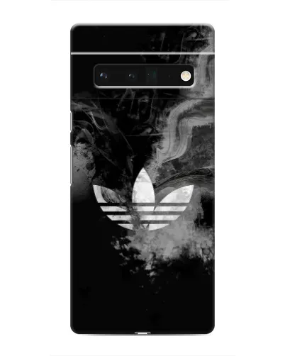 Чехол для Google Pixel 6 Pro с картинкой «Абстрактный дым Adidas»