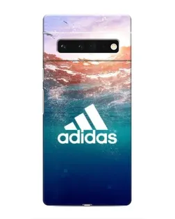 Чехол для Google Pixel 6 Pro с картинкой «Океанская глубина адидас»