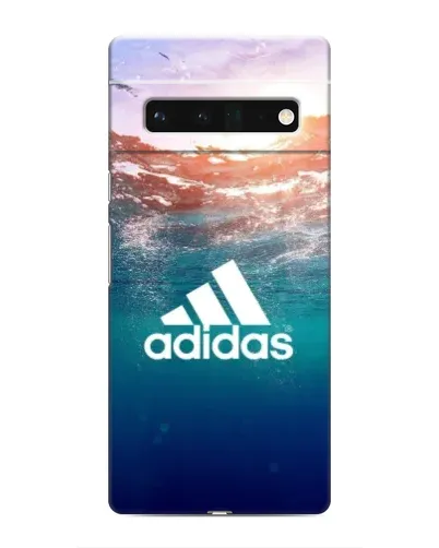 Чехол для Google Pixel 6 Pro с картинкой «Океанская глубина адидас»