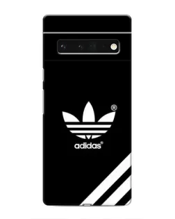 Чехол для Google Pixel 6 Pro с картинкой «Adidas с диагональными полосами»