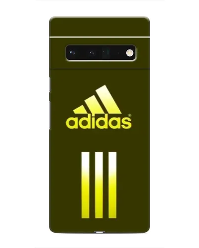 Чехол для Google Pixel 6 Pro с картинкой «Оливковый градиент Adidas»