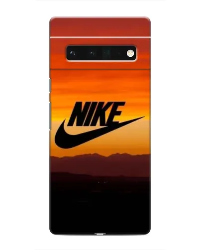 Чехол для Google Pixel 6 Pro с картинкой «Nike — вечерний горизонт»