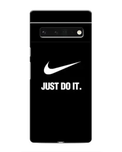 Чехол для Google Pixel 6 Pro с картинкой «Классический принт Nike»