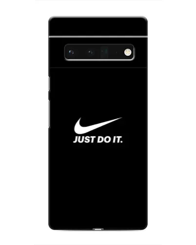 Чехол для Google Pixel 6 Pro с картинкой «Минимализм от Nike»