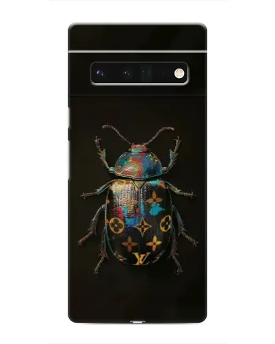 Чехол для Google Pixel 6 Pro с картинкой «LV — мраморный принт»