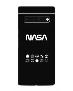 Чехол для Google Pixel 6 Pro с картинкой «NASA — технический принт»