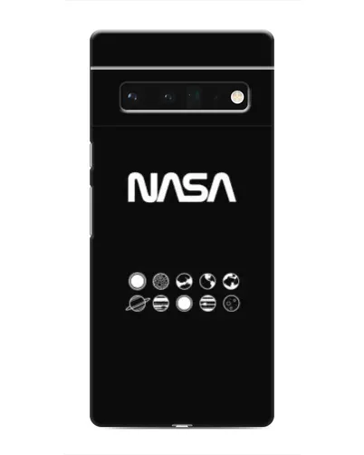 Чехол для Google Pixel 6 Pro с картинкой «NASA — технический принт»