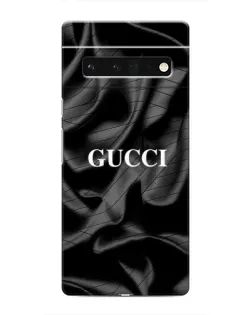 Чехол для Google Pixel 6 Pro с картинкой «Gucci — шелковые волны»