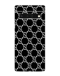 Чехол для Google Pixel 6 Pro с картинкой «Gucci — сетчатый паттерн»