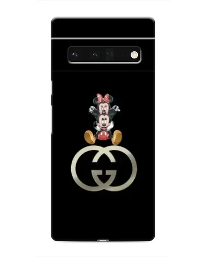 Чохол для Google Pixel 6 Pro з картинкою «Мінні Маус на лого»