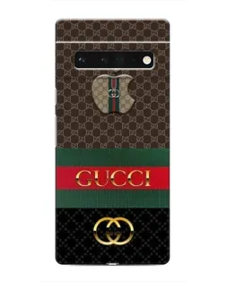 Чохол для Google Pixel 6 Pro з картинкою «Gucci — брендований десерт»