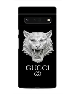 Чохол для Google Pixel 6 Pro з картинкою «Gucci — срібний лев»