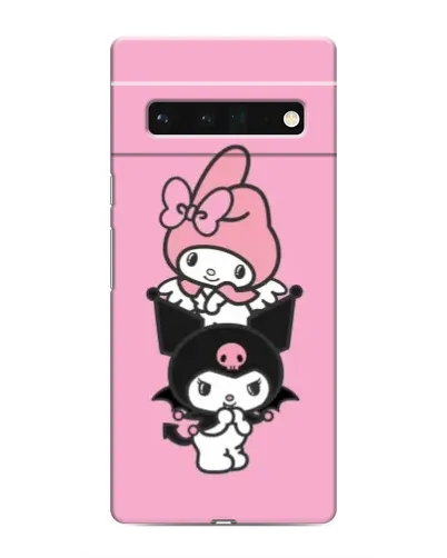 Чохол для Google Pixel 6 Pro з картинкою «My Melody та Kuromi»