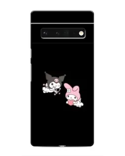 Чехол для Google Pixel 6 Pro с картинкой «My Melody и Kuromi»