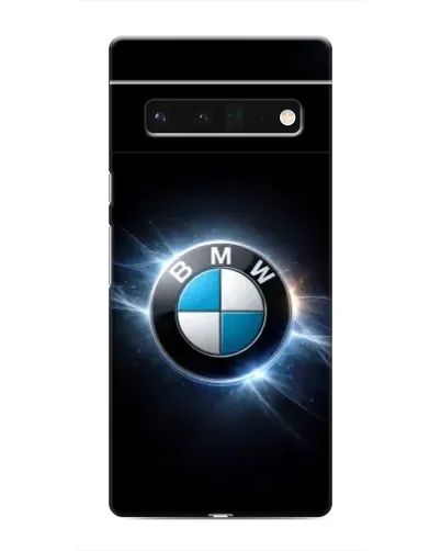 Чохол для Google Pixel 6 Pro з картинкою «BMW — неонове сяйво»
