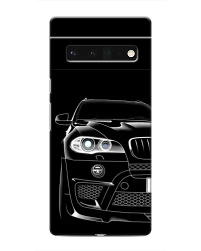 Чохол для Google Pixel 6 Pro з картинкою «Темний силует BMW»