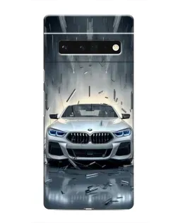 Чохол для Google Pixel 6 Pro з картинкою «BMW у світлі фар»