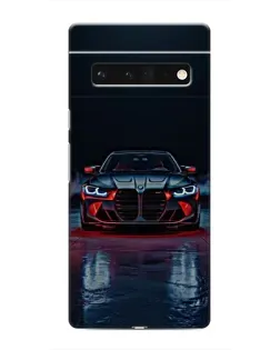 Чохол для Google Pixel 6 Pro з картинкою «BMW на мокрій дорозі»