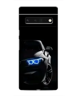 Чохол для Google Pixel 6 Pro з картинкою «BMW — нічний погляд»