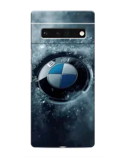 Чохол для Google Pixel 6 Pro з картинкою «Логотип BMW — лід»