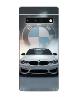 Чохол для Google Pixel 6 Pro з картинкою «BMW в білому диму»
