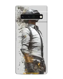 Чохол для Google Pixel 6 Pro з картинкою «PUBG — боєць у пилу»