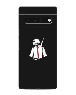 Чохол для Google Pixel 6 Pro з картинкою «PUBG — силует воїна»