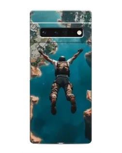 Чохол для Google Pixel 6 Pro з картинкою «PUBG — вільне падіння»