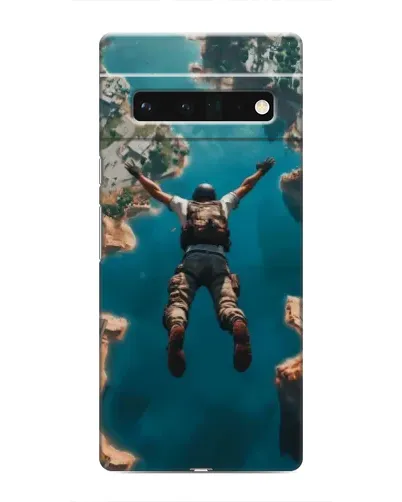 Чохол для Google Pixel 6 Pro з картинкою «PUBG — вільне падіння»