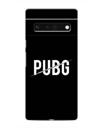 Чохол для Google Pixel 6 Pro з картинкою «PUBG — білий логотип»