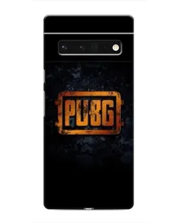 Чохол для Google Pixel 6 Pro з картинкою «PUBG — золотий логотип»