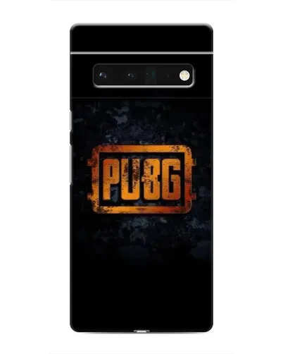 Чохол для Google Pixel 6 Pro з картинкою «PUBG — золотий логотип»