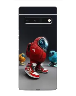 Чехол для Google Pixel 6 Pro с картинкой «Among Us — 3D стиль»