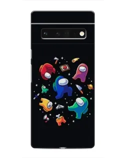 Чехол для Google Pixel 6 Pro с картинкой «Among Us космос»