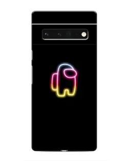 Чехол для Google Pixel 6 Pro с картинкой «Among Us градиент»