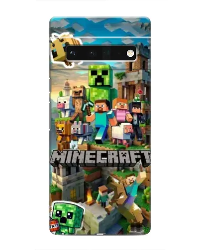 Чохол для Google Pixel 6 Pro з картинкою «Замок Minecraft»