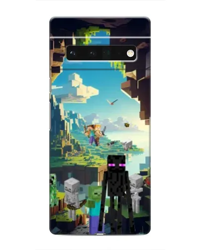 Чохол для Google Pixel 6 Pro з картинкою «Ендермен у лісі»
