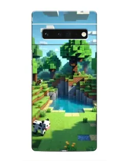 Чохол для Google Pixel 6 Pro з картинкою «Minecraft літній день»