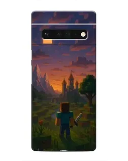 Чохол для Google Pixel 6 Pro з картинкою «Стів біля вежі»