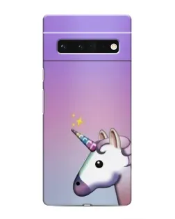 Чехол для Google Pixel 6 Pro с картинкой «Единорог градиент»