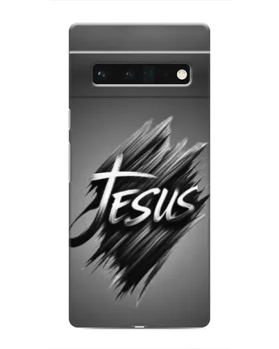 Чехол для Google Pixel 6 Pro с картинкой «Надпись Jesus Graffiti»