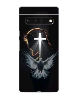 Чехол для Google Pixel 6 Pro с картинкой «Голубь и Свет»