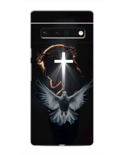 Чехол для Google Pixel 6 Pro с картинкой «Голубь и Свет»
