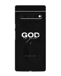 Чехол для Google Pixel 6 Pro с картинкой «GOD — Бог над всем»