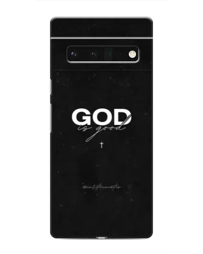 Чехол для Google Pixel 6 Pro с картинкой «GOD — Бог над всем»