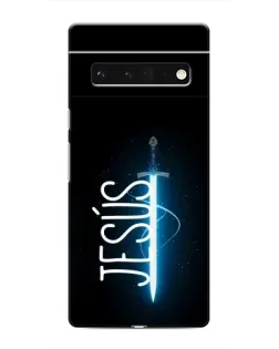 Чехол для Google Pixel 6 Pro с картинкой «Меч Духа Jesus»