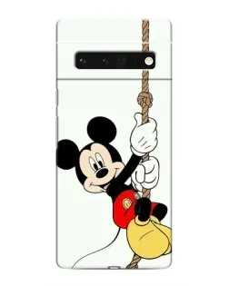 Чехол для Google Pixel 6 Pro с картинкой «Mickey на канате»