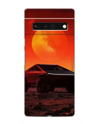 Чохол для Google Pixel 6 Pro з картинкою «Cybertruck на Марсі»